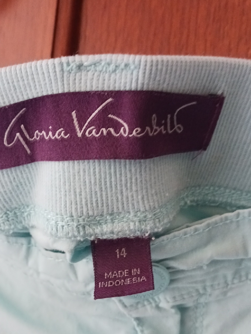 Gloria Vanderbilt Mint Green Capri Pants - Picture 2 of 16